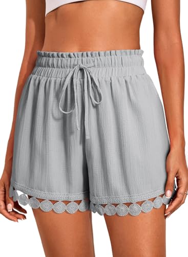 Dokotoo Women's Boho Beach Shorts