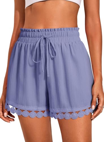 Dokotoo Women's Boho Beach Shorts