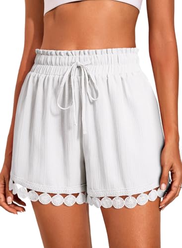 Dokotoo Women's Boho Beach Shorts