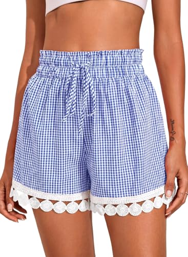 Dokotoo Women's Boho Beach Shorts