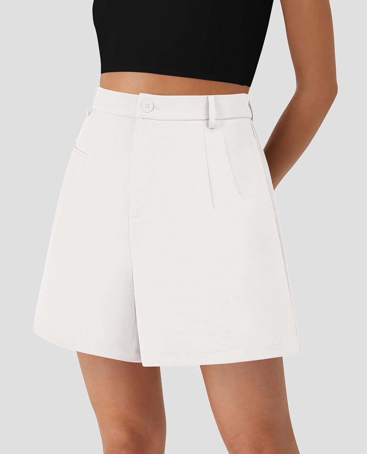 Women's High Waisted Wide Leg Shorts